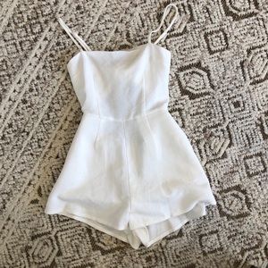 LF White Romper